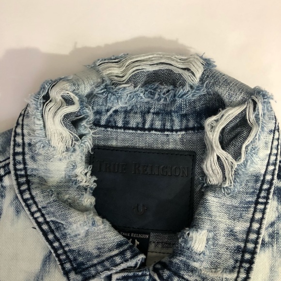 True religion jean jacket - Picture 3 of 7